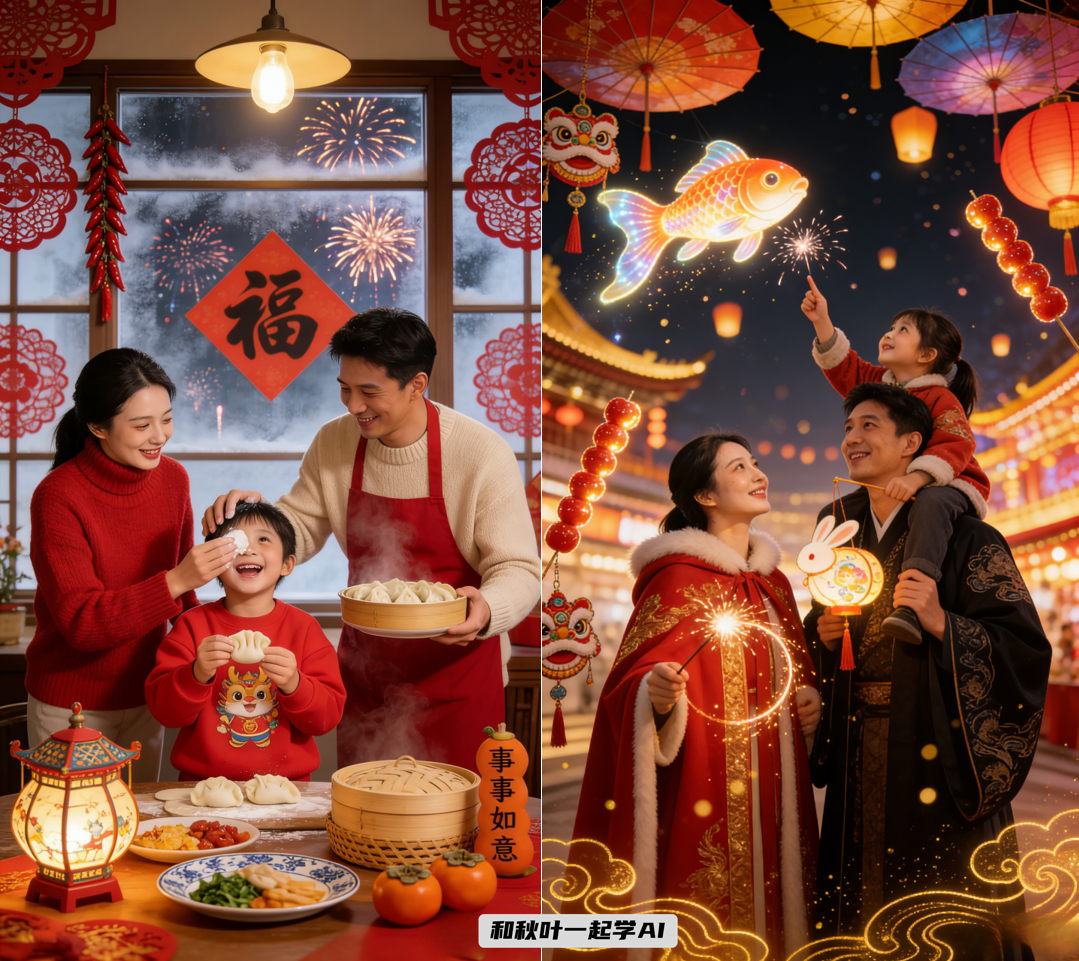 图片[23]-豆包新年写真火了！30套P图指令，朋友圈被问爆了...-AI Express News