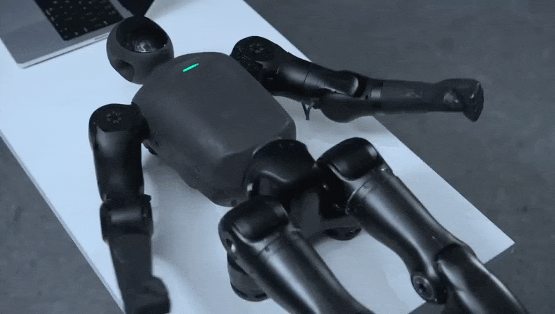 图片[3]-跨年惊喜！稚晖君刚刚发布最新人形机器人：背包级体积，猫娘级可爱-AI Express News