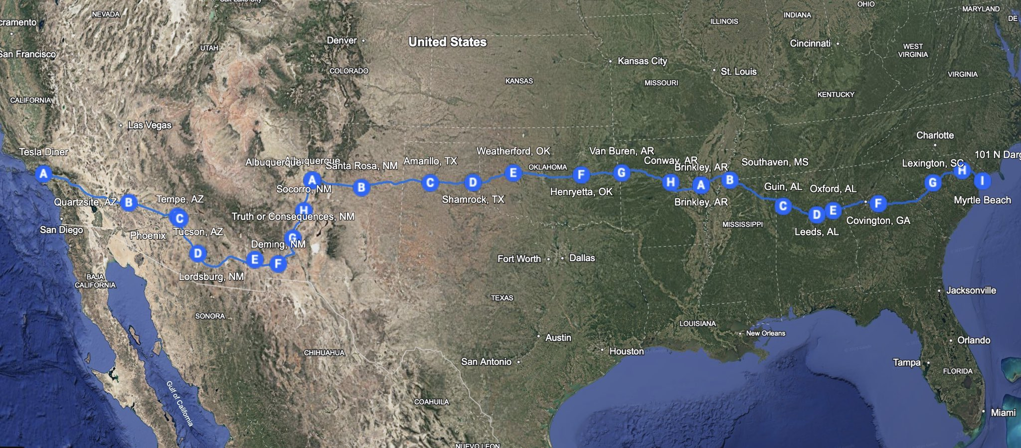 图片[6]-特斯拉FSD首次横穿美国，Model3实现1万英里零干预，马斯克预言兑现了-AI Express News