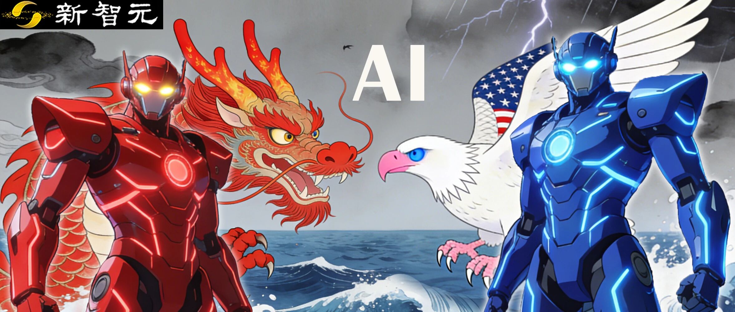 图片[1]-美国AI一骑绝尘，中国平均落后7个月！Epoch AI新报告出炉-AI Express News