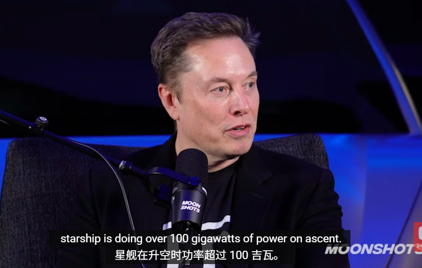 图片[13]-马斯克再放暴论：未来货币本质上是功率，2026年实现AGI！中国在AI计算上远超其他国家，AI计算最便宜的方式是上太空，Grok5将于一季度发布-AI Express News