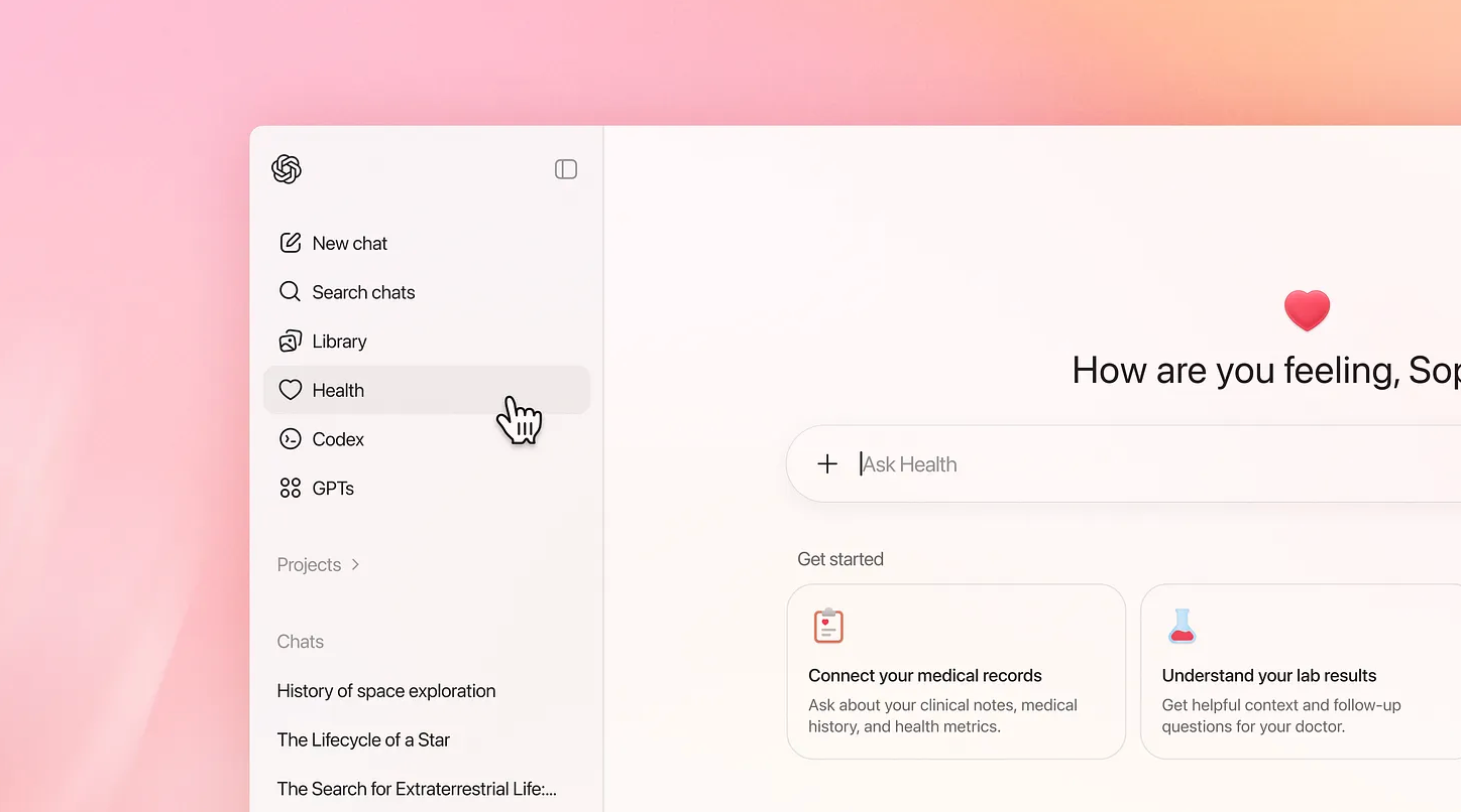 图片[1]-OpenAI 昨夜杀入医疗，但这一次，中国玩家跑得更快-AI Express News