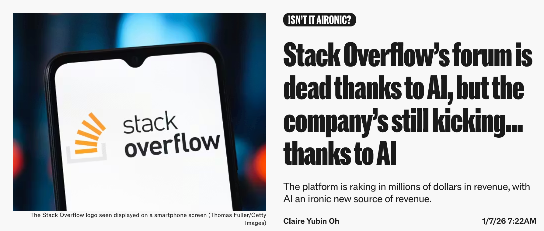 图片[5]-Stack Overflow已死？CEO带队狂赚1.15亿刀，6个月原地反杀-AI Express News