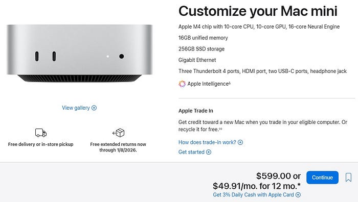图片[4]-还能玩游戏？Mac Mini M5 彻底曝光：除了那个电源键，我感觉很完美。-AI Express News