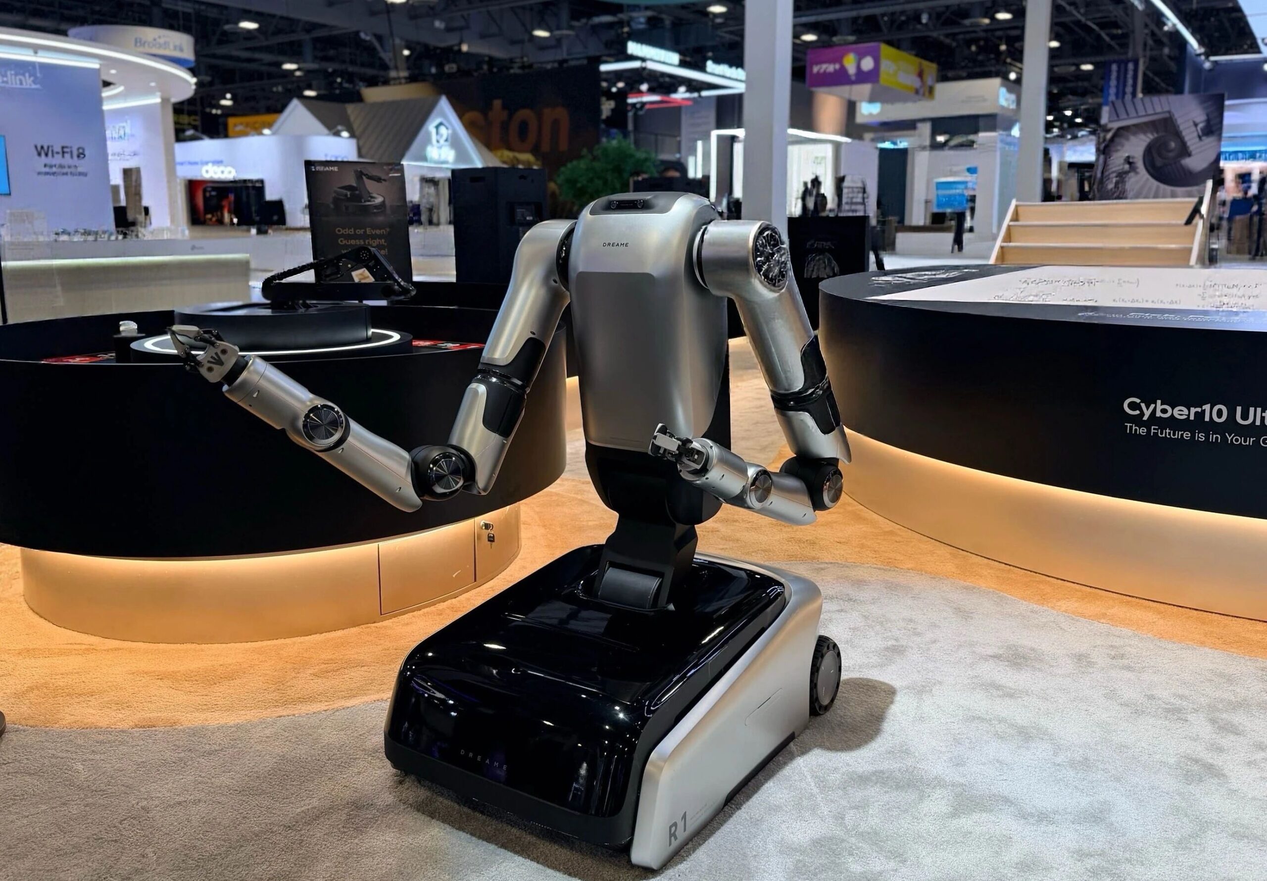 图片[6]-起猛了，追觅的扫地机、割草机、洗护机器人在CES成精了！-AI Express News