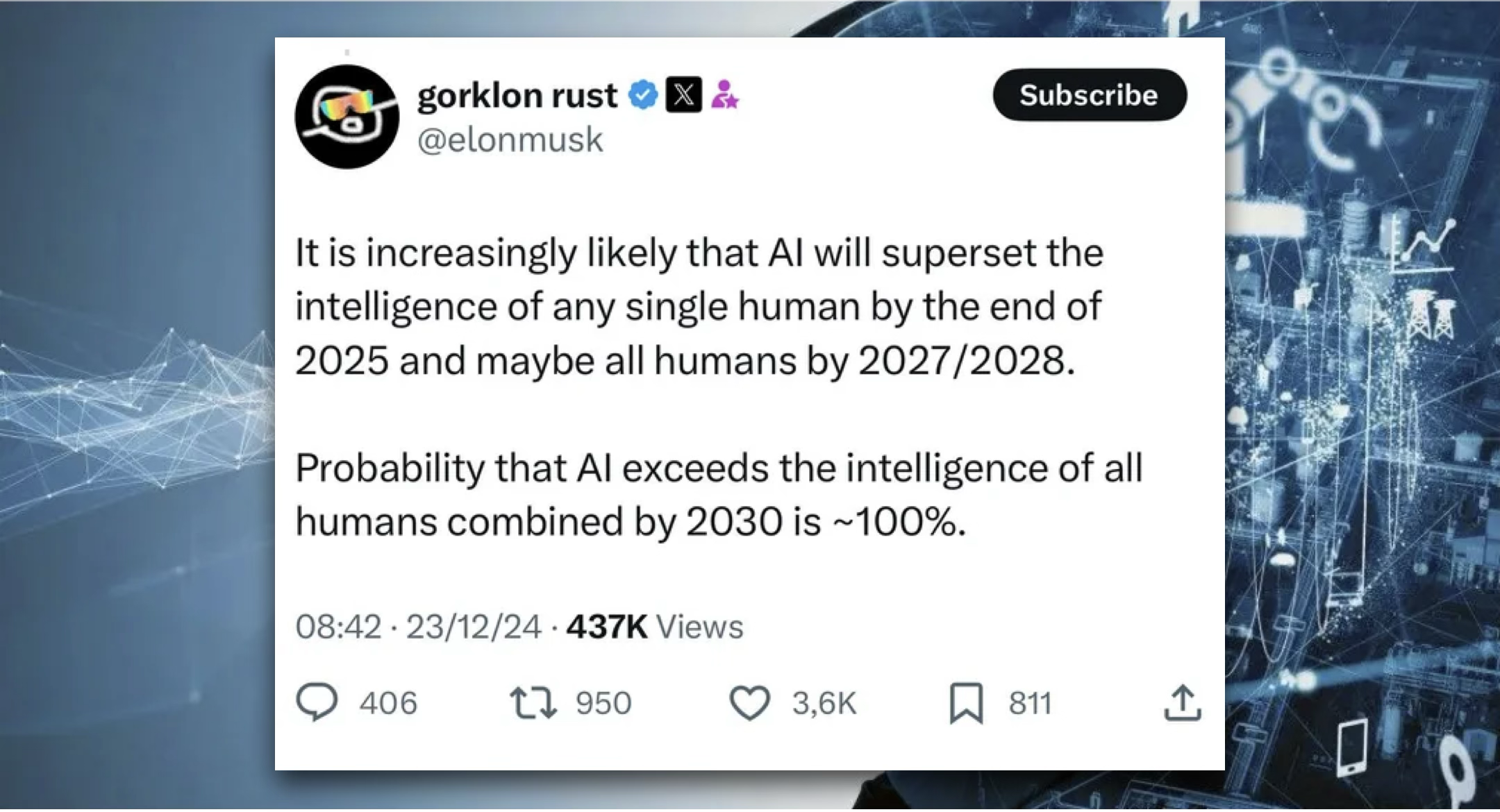 图片[5]-马斯克“闭门”预警：留给旧世界的时间只剩2000天，而中国握着唯一的“王牌”……-AI Express News