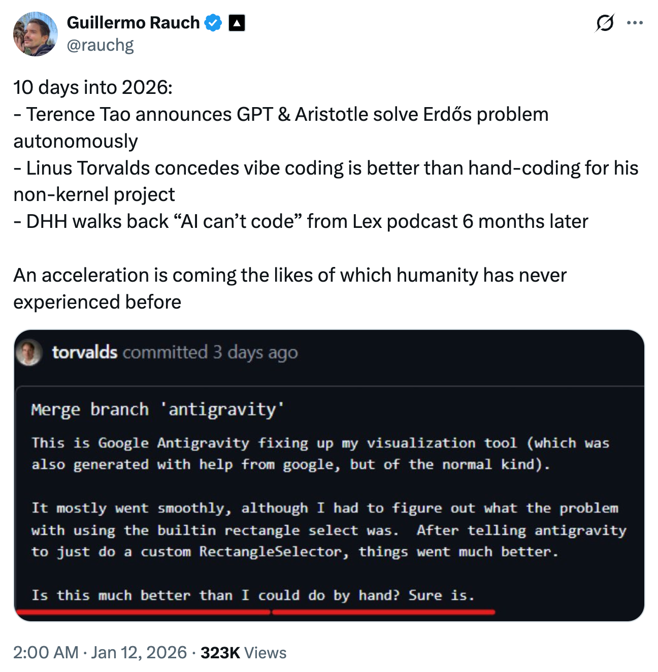 图片[12]-真香！刚骂完AI，Linux之父的首个Vibe Coding项目上线-AI Express News