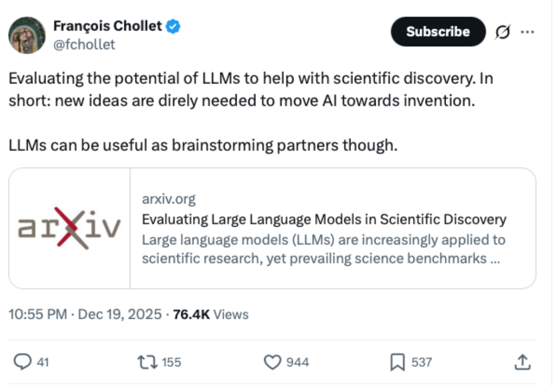 图片[2]-一夜200万阅读，OpenAI神同步！这项测评框架让全球顶尖LLM全翻车-AI Express News