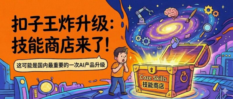 扣子上线 Coze Skills 和技能商店 这可能是国内最重要的一次 AI产品升级-AI Express News