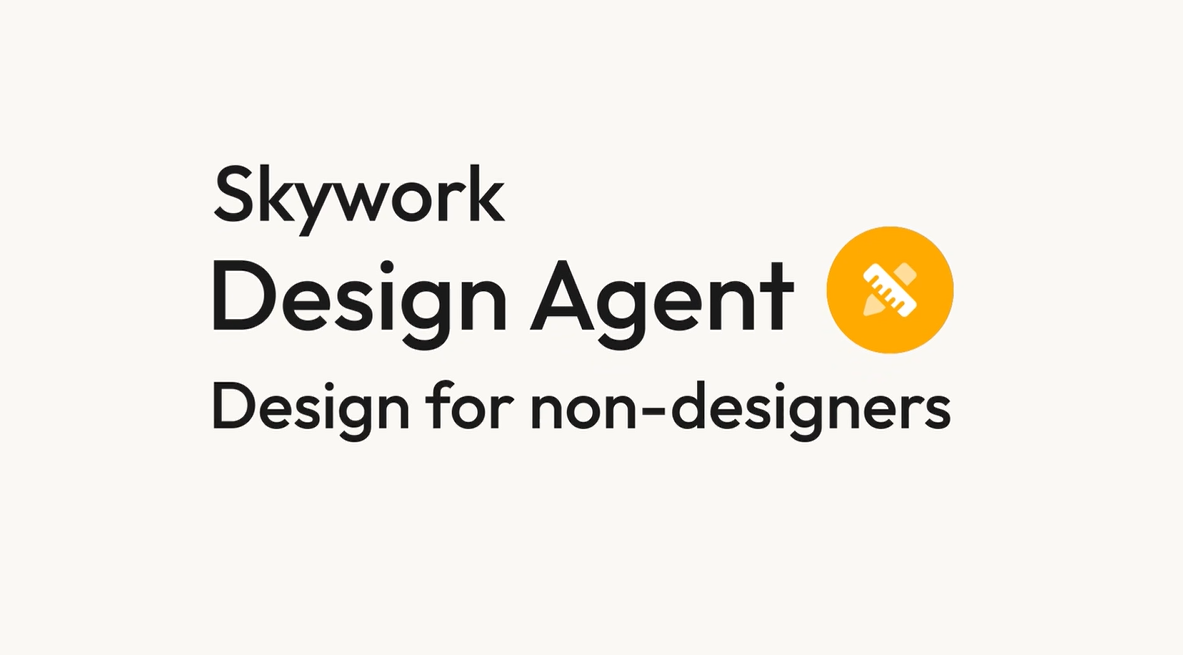 图片[1]-Skywork Design Agent重磅上线：非专业人士的AI设计利器，重塑办公创作效率-AI Express News