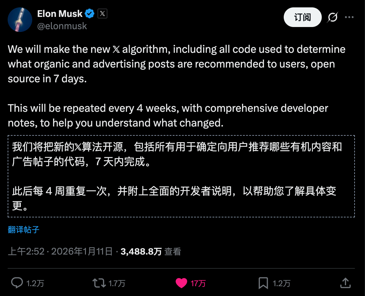 图片[16]-马斯克兑现承诺，开源X推荐算法！100% AI驱动，0人工规则-AI Express News