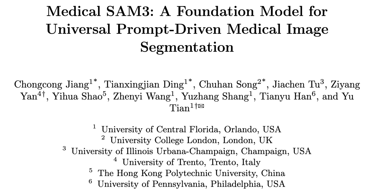 图片[3]-告别「手动画框」！Medical SAM3：首个真正「纯文本提示」驱动的医学全能分割模型-AI Express News