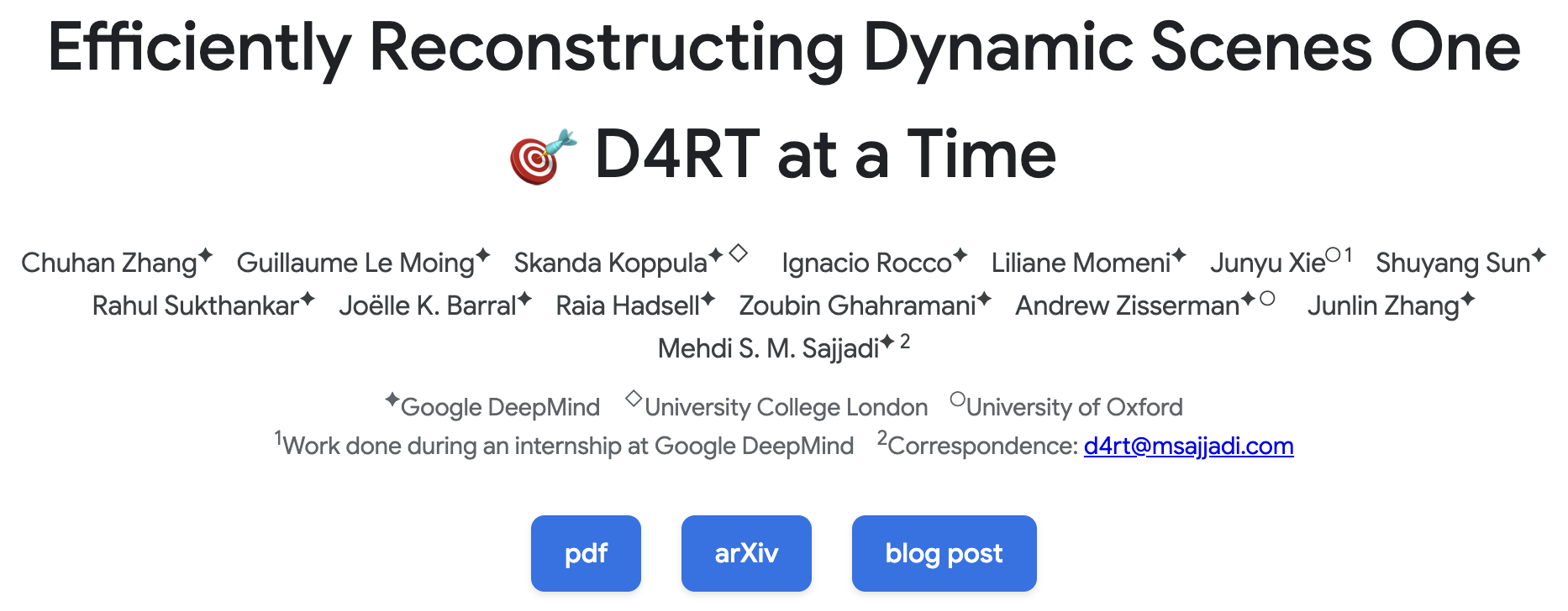 图片[4]-谷歌4D世界模型来了，比SOTA快300倍！-AI Express News