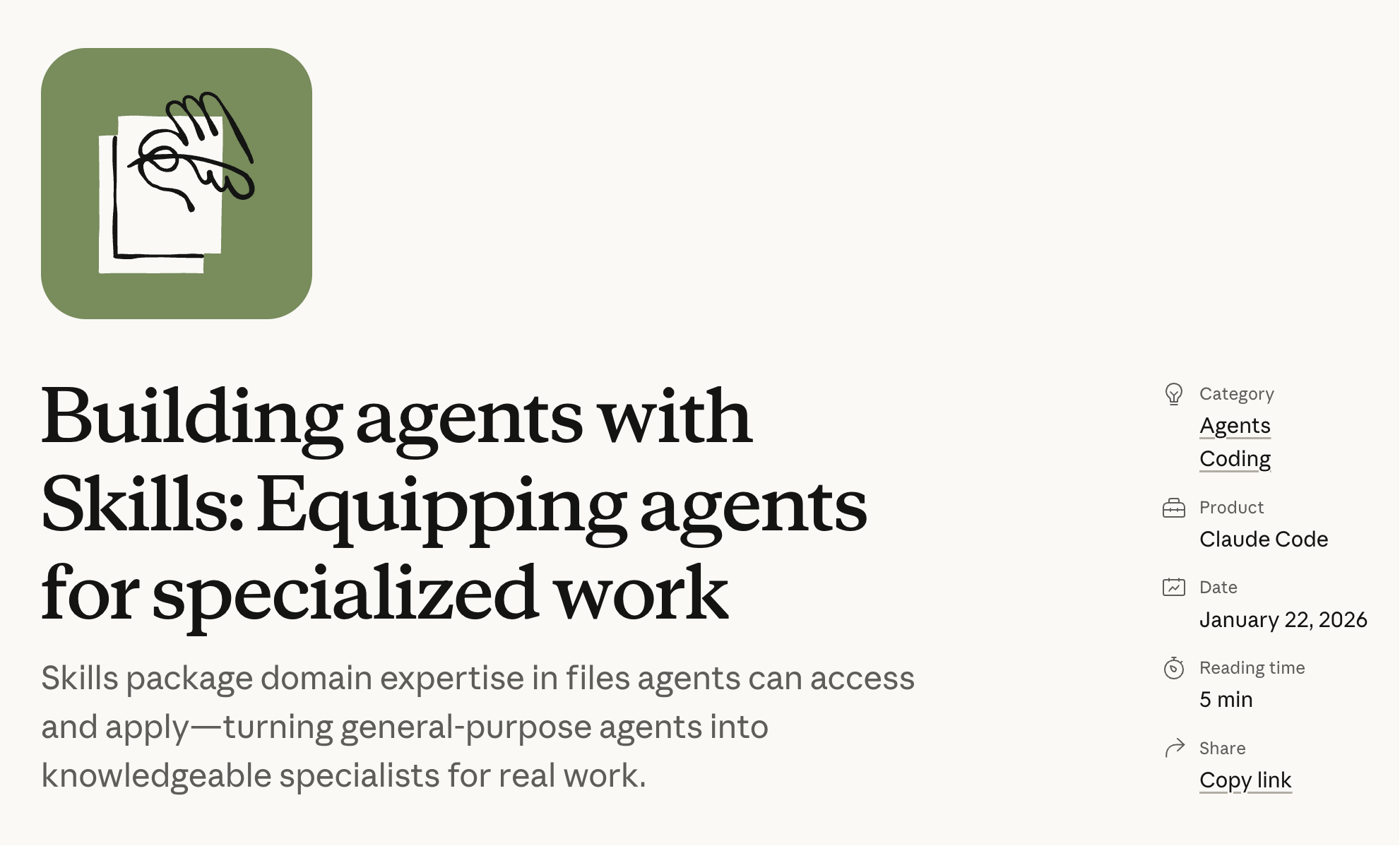 图片[1]-刚刚，Anthropic首次公开：Claude Skills的完整思考！-AI Express News