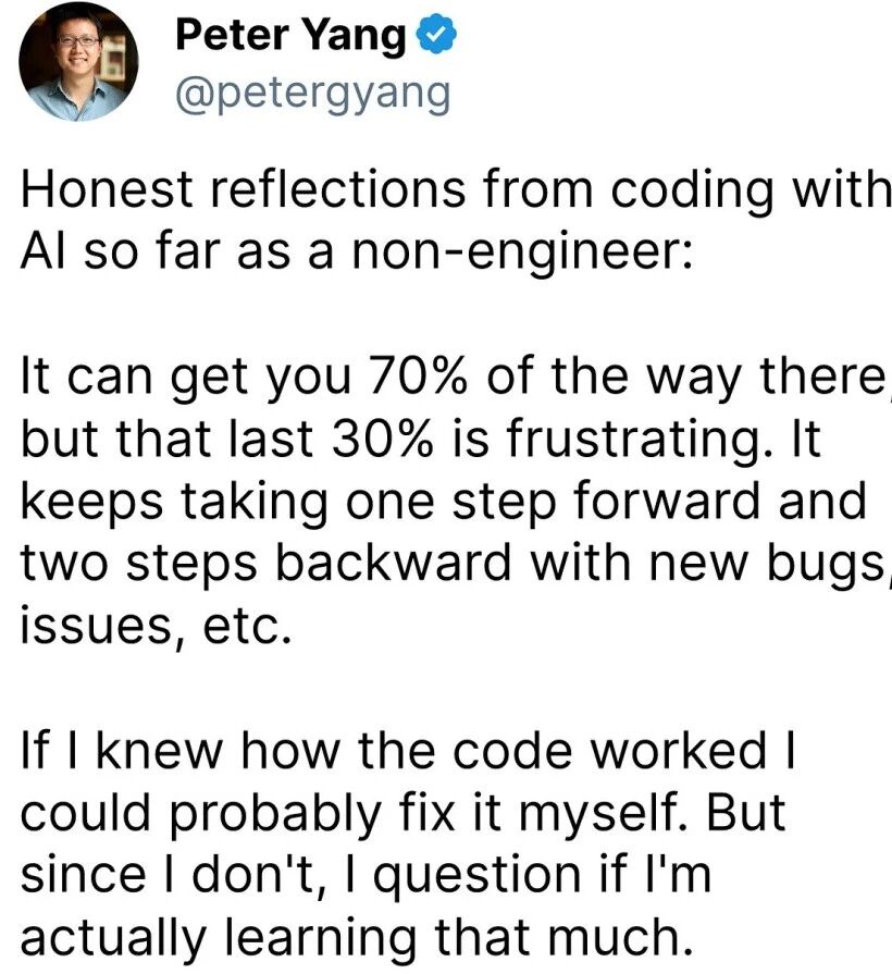 图片[4]-氛围编程将死！谷歌总监警告：只会写Prompt的程序员，2026年将被淘汰-AI Express News