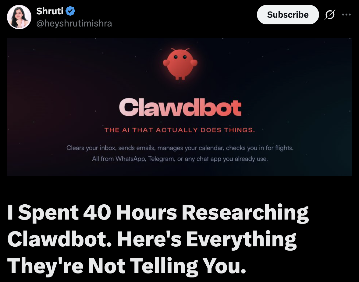 图片[11]-Clawdbot一夜爆红，首个0员工公司诞生！7×24h永不下班-AI Express News