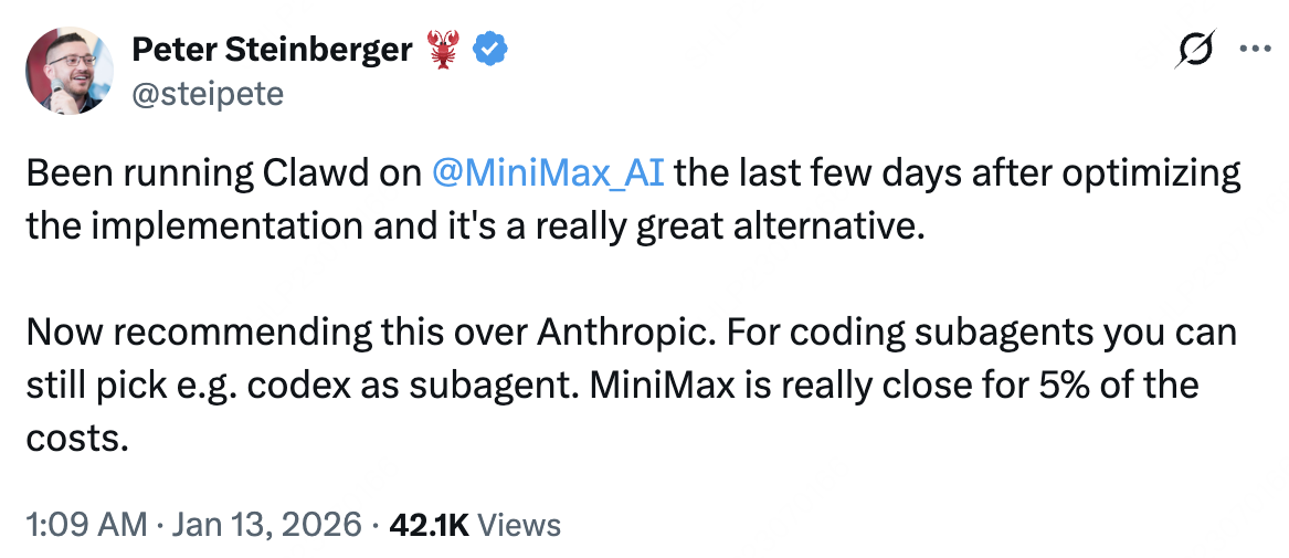 图片[2]-MiniMax M2.1 × Clawdbot ：打造开源 AI 助手，构建超级智能体工作流-AI Express News