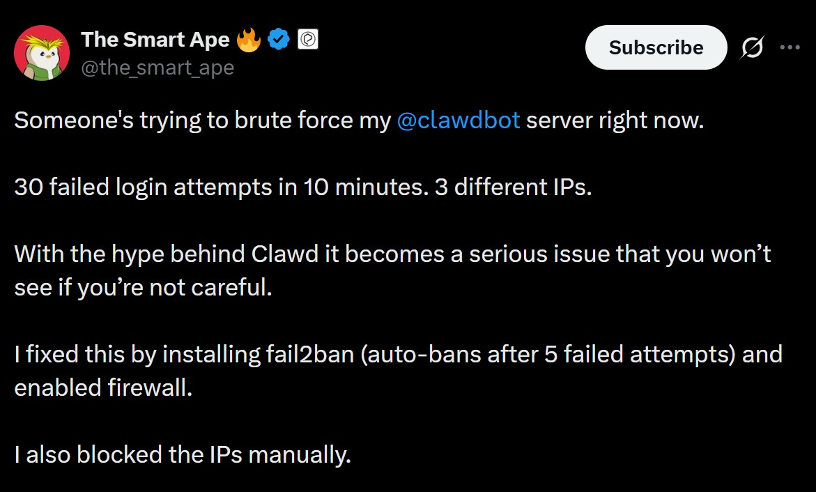 图片[3]-ClawdBot，正在引爆全球灾难！各大CEO预警：不要安装，不要安装-AI Express News