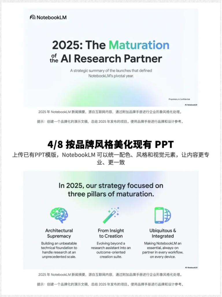 图片[5]-NotebookLM官方推荐8种生成PPT玩法技巧-AI Express News