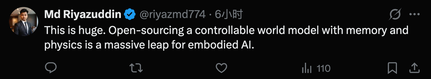 图片[5]-这么哇塞的世界模型，竟然是开源的！-AI Express News