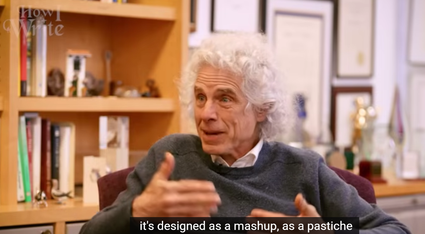 图片[1]-哈佛大神Pinker教授谈“AI写作”，及从海量输入中“提取模式”的能力-AI Express News