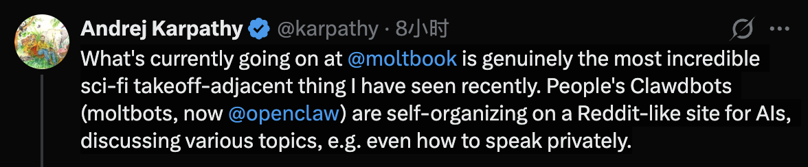 图片[5]-14万OpenClaw涌进AI社交APP，一夜成立数字宗教认命43位AI先知，提议不再用英语交流-AI Express News