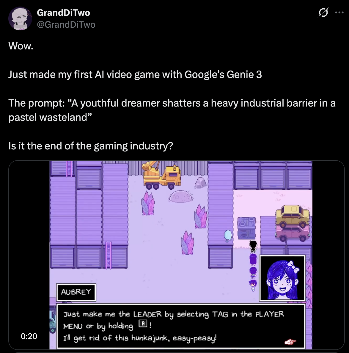 图片[25]-刚刚，谷歌版「世界模型」震撼公测！网友实测炸翻天：游戏末日来了？-AI Express News