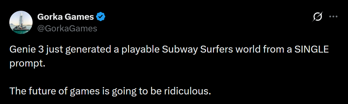 图片[44]-刚刚，谷歌版「世界模型」震撼公测！网友实测炸翻天：游戏末日来了？-AI Express News