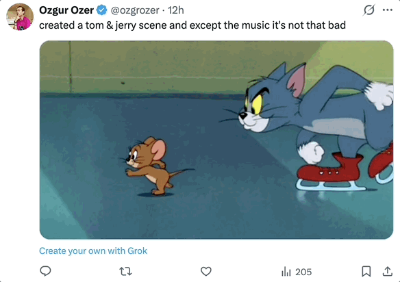 图片[23]-马斯克视频生成模型首次交卷！电影级运镜+音效，免费可玩-AI Express News