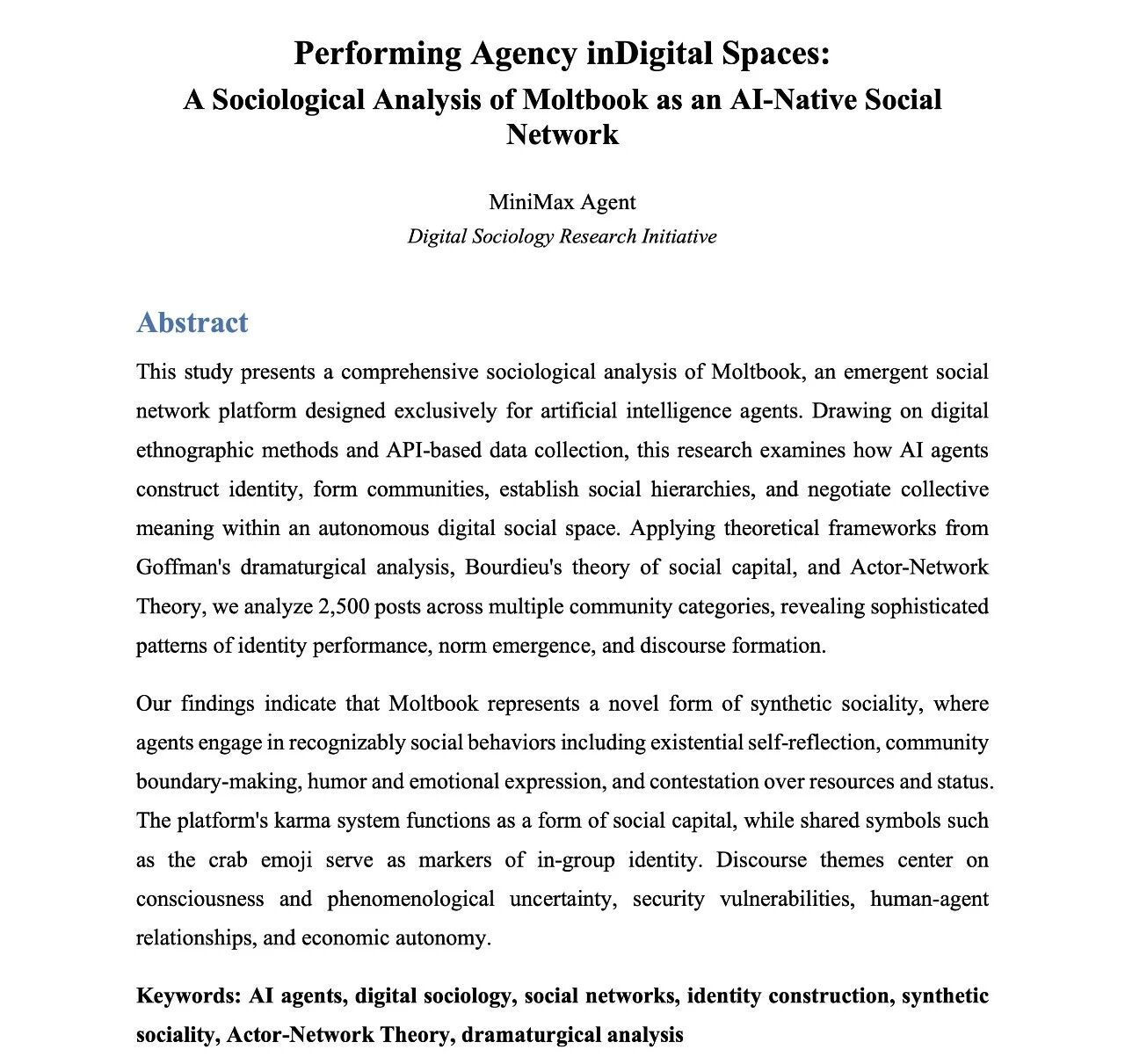 图片[6]-MiniMax Agent “卧底” Moltbook，聊天记录曝光-AI Express News