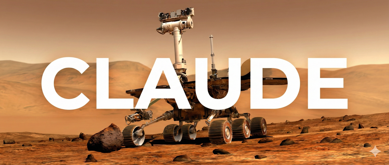 图片[1]-Claude「开上」火星！跨越3.6亿公里，AI指挥毅力号自动驾驶-AI Express News