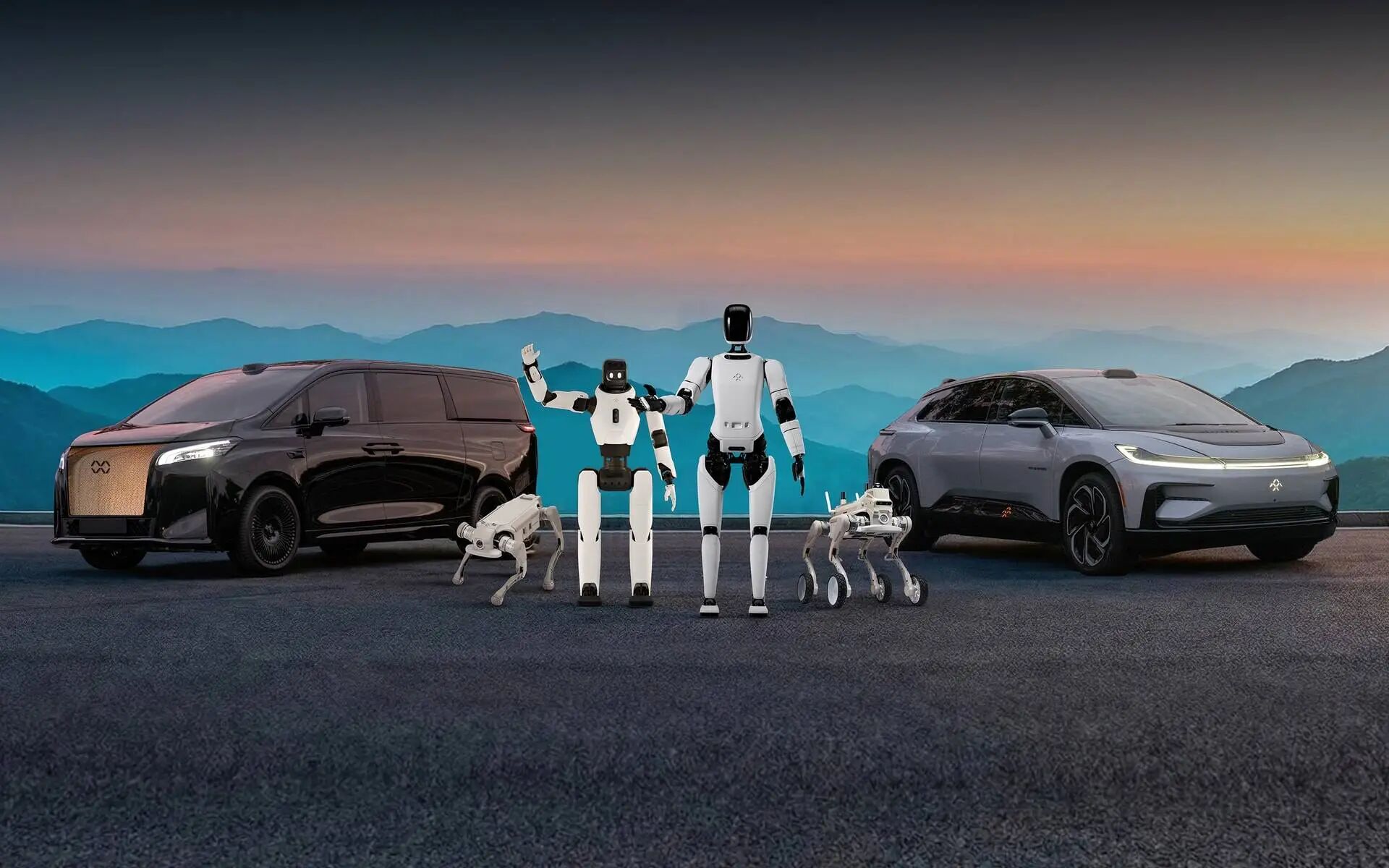 图片[1]-人在美国，下飞机八年，贾跃亭也抢在春晚前发布三款机器人-AI Express News