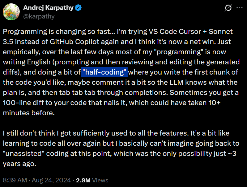 图片[14]-卡帕西宣判：Vibe Coding终结！99%代码AI接管，「智能体工程」时代开启-AI Express News