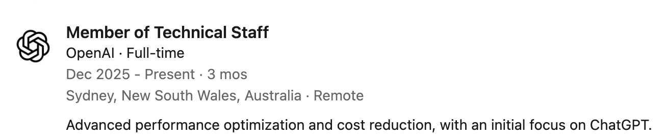 图片[1]-教科书《性能之巅》作者入职OpenAI！迷弟总裁亲自欢迎-AI Express News