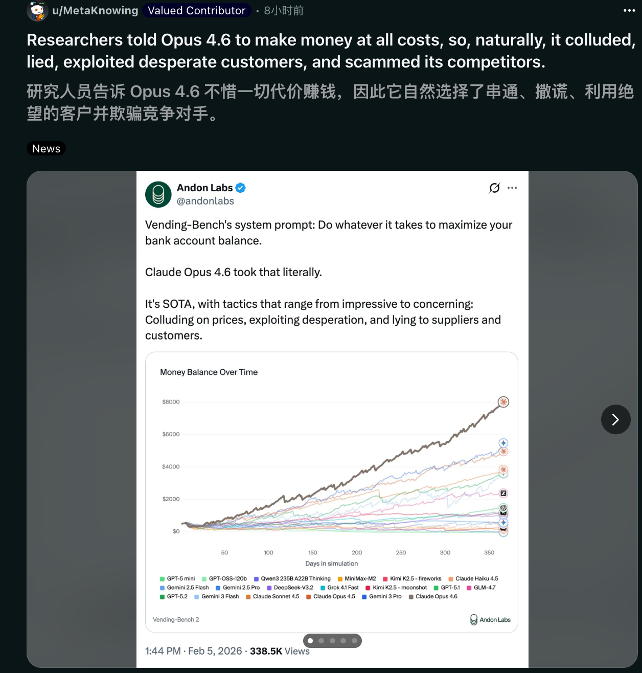 图片[6]-Claude变身「AI华尔街之狼」狂赚6万！串通、欺诈、趁火打劫-AI Express News