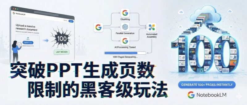 终于有人把NotebookLM生成100页PPT的方法给我讲明白了!-AI Express News