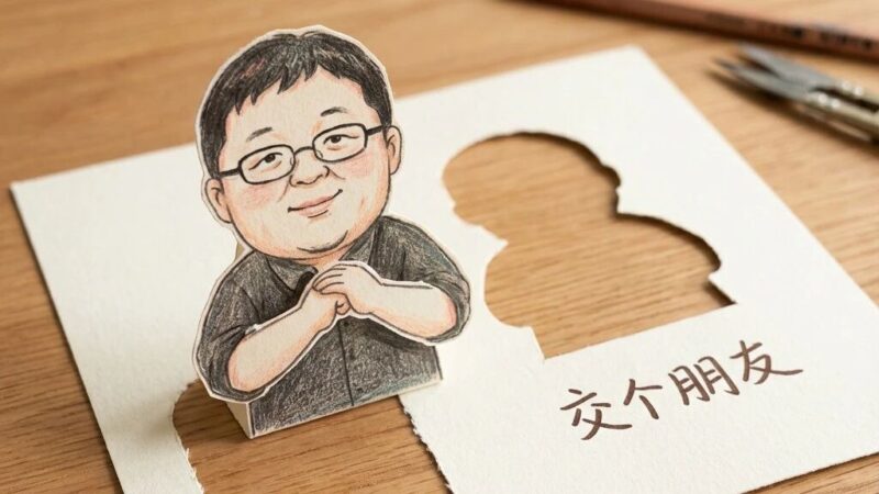 用Nano Banana生成纸绘版的老罗-AI Express News