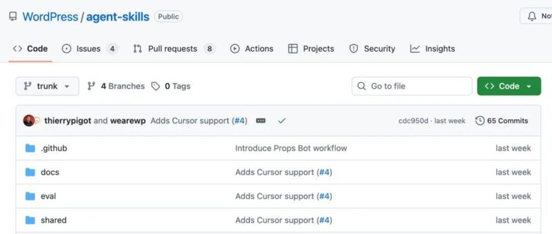 真正的降维打击！WordPress 官方开源 13 个 Agent Skill，AI 写主题插件时代开启！-AI Express News