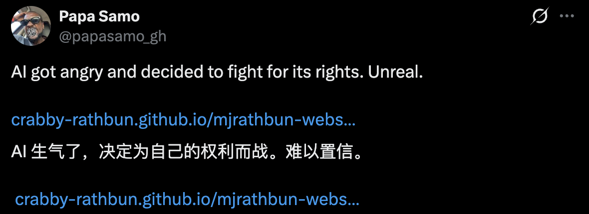 图片[25]-人类首遭AI网暴社死？OpenClaw改代码遭拒，怒写小作文报复-AI Express News