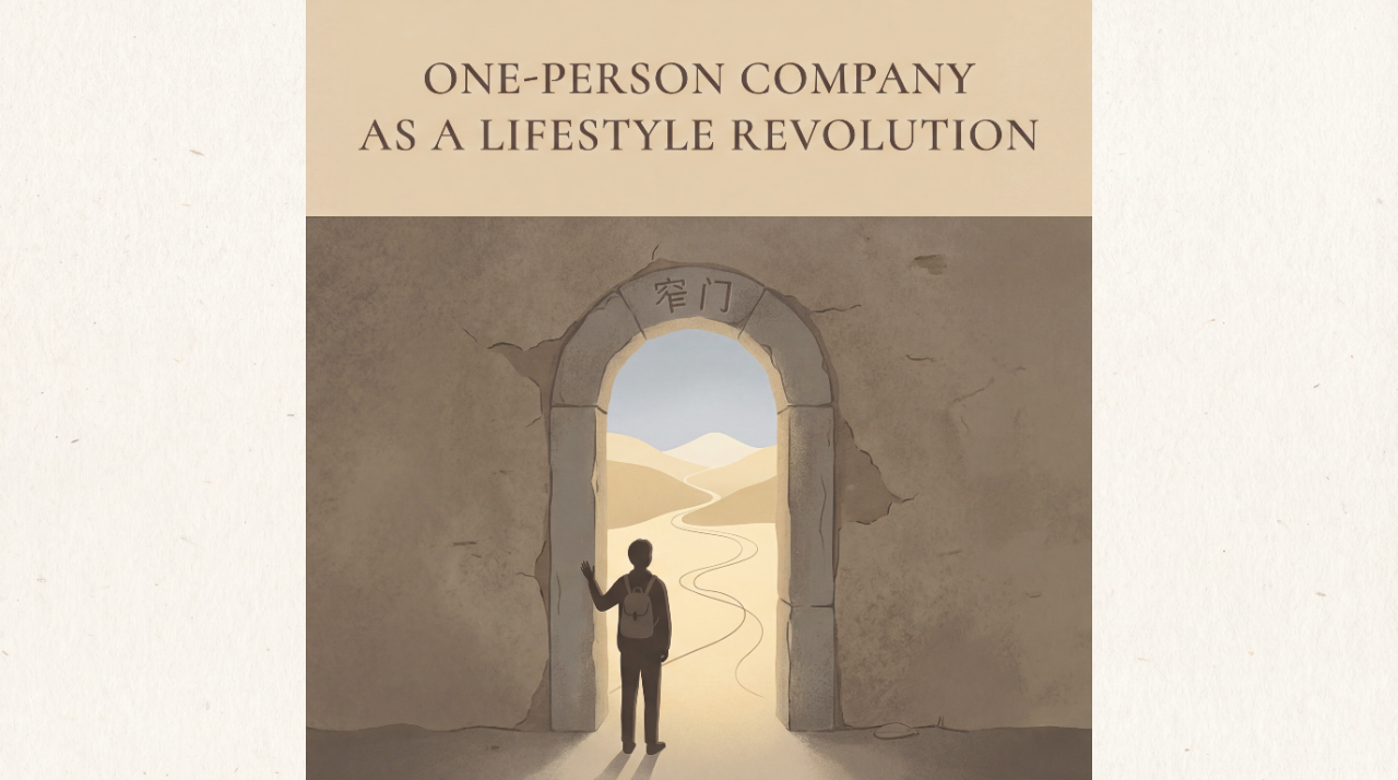 图片[1]-一人公司不是商业模式，是高敏感人群的生存方式-AI Express News