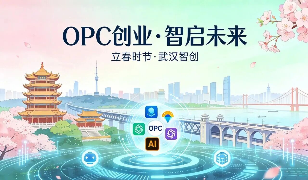 图片[2]-春节压轴大戏｜武汉除夕前夜重磅发布AI“一人公司”新政，中部首个OPC专项政策来了-AI Express News