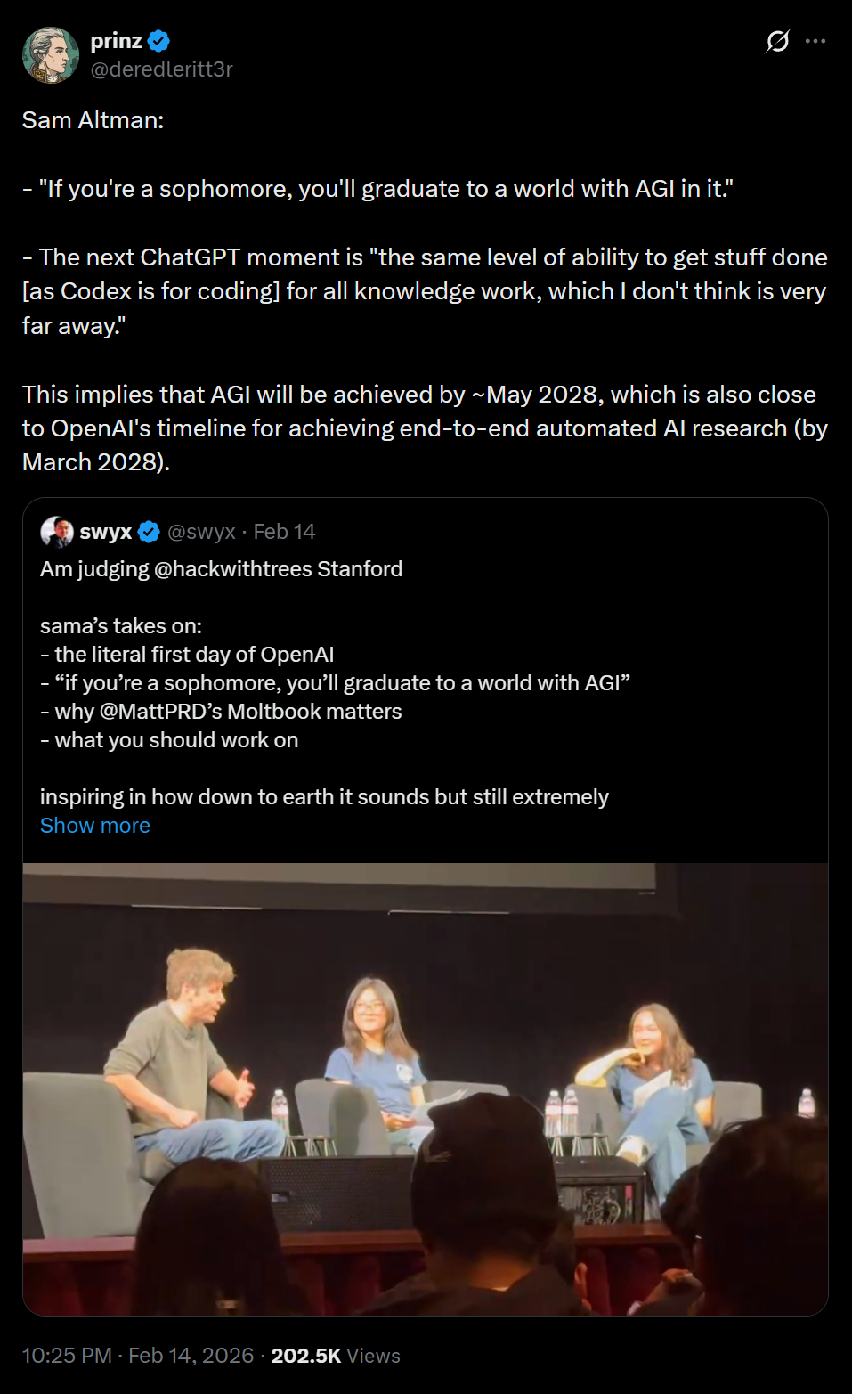 图片[12]-诺奖得主惊人预测：4年推出广义相对论，就是AGI！做完人类580亿年任务-AI Express News