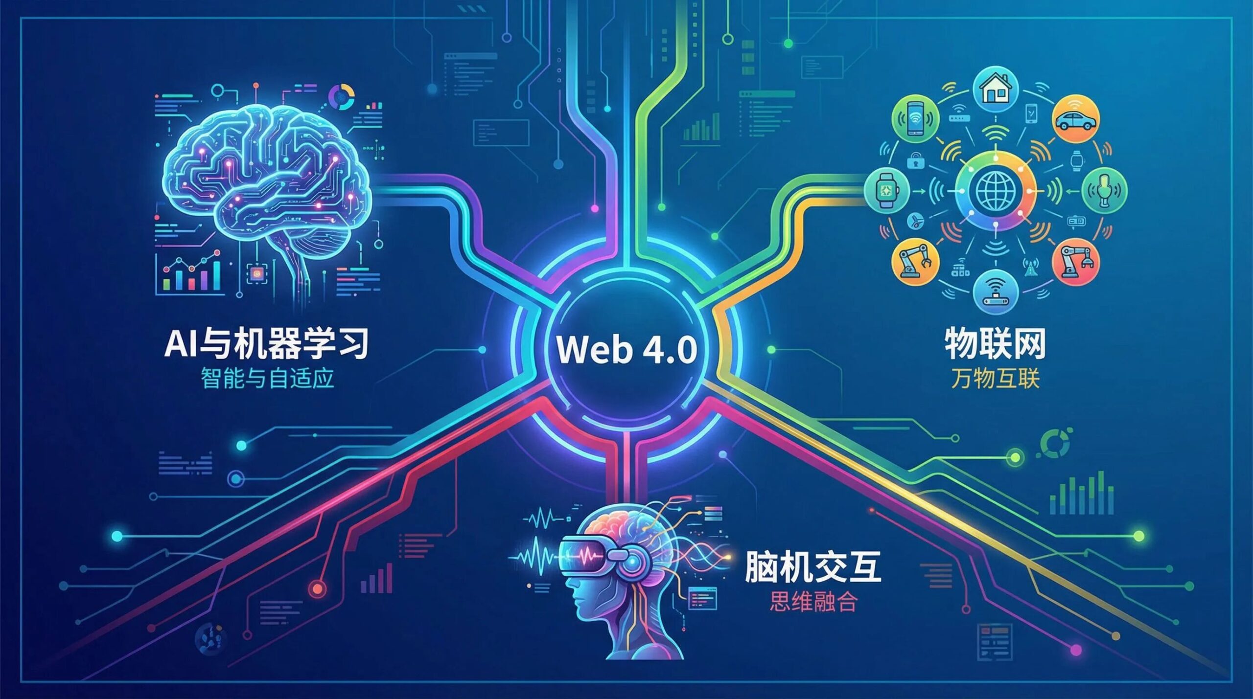 Web 4.0 三大基石:AI、物联网与交互革命