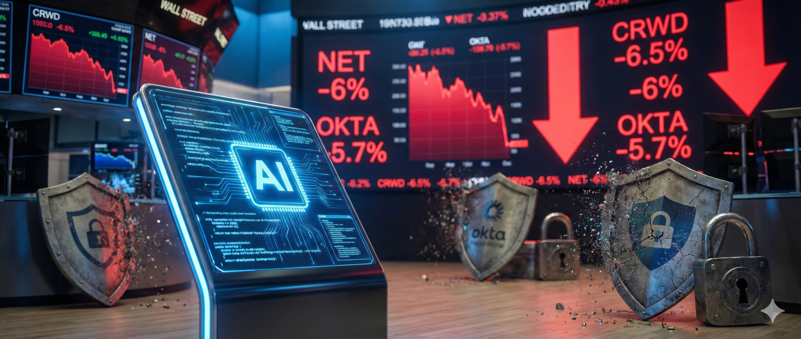 图片[1]-一夜变天？Claude出手，网络安全股集体「血洗」！全球百亿市值已蒸发-AI Express News