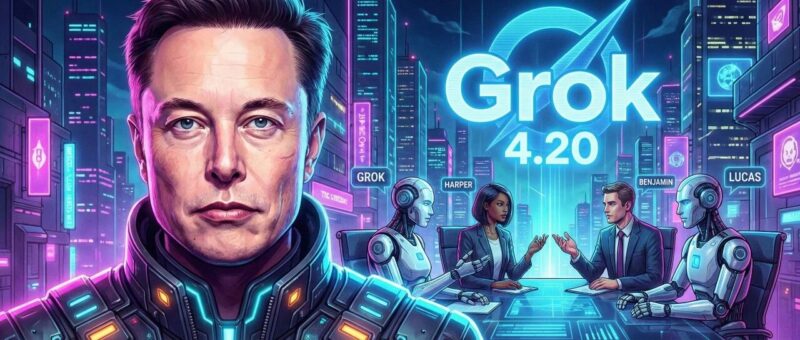 马斯克Grok 4.20突袭上线！4个AI开会互怼，47%实盘暴击GPT-5-AI Express News