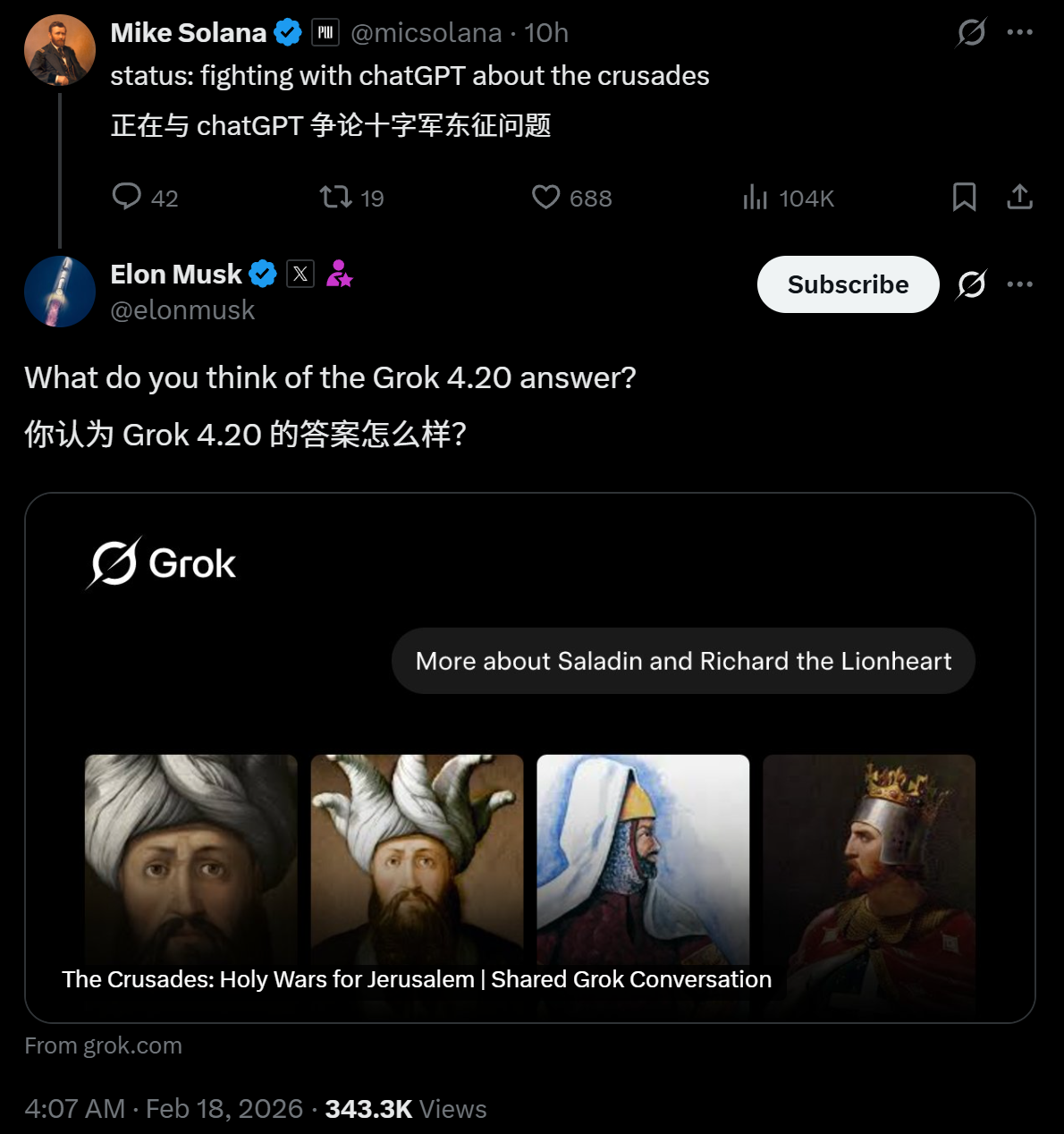 图片[10]-马斯克Grok 4.20突袭上线！4个AI开会互怼，47%实盘暴击GPT-5-AI Express News