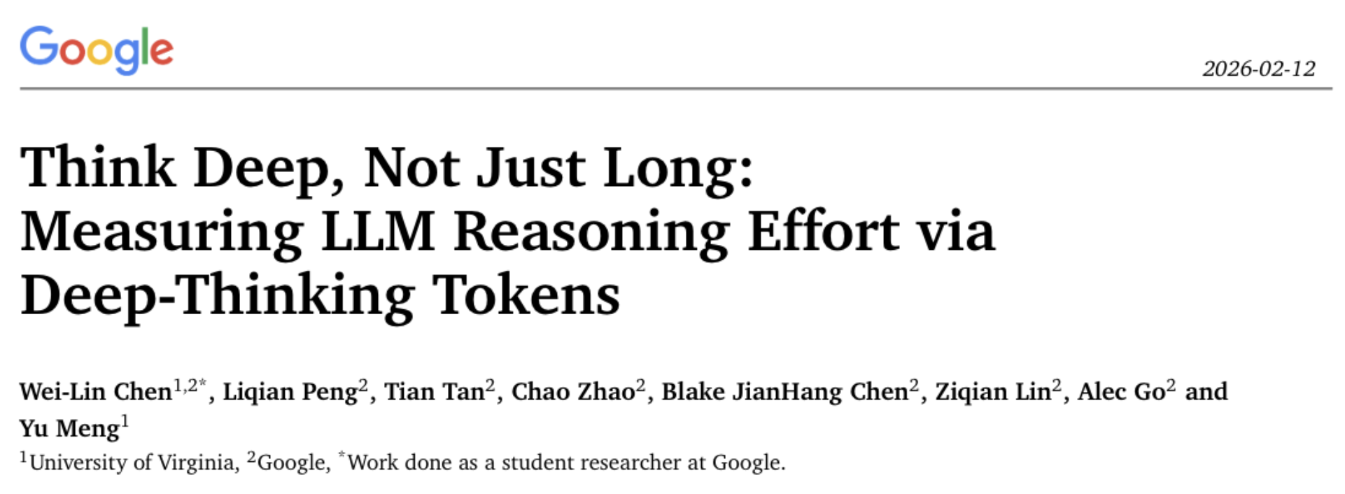 图片[1]-不是所有token都平等！谷歌提出真·深度思考：思维链长≠深度推理-AI Express News