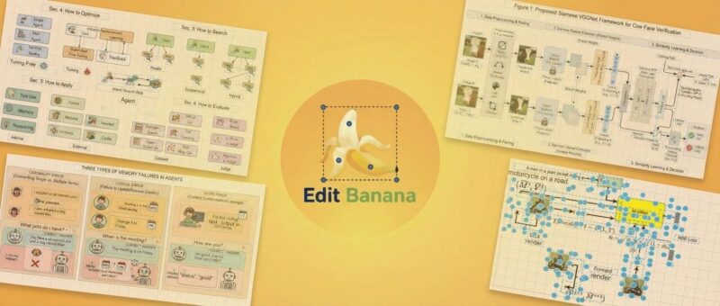 GitHub 2K星！Edit Banana一键解剖AI像素图，变身可编辑PPT/Drawio-AI Express News