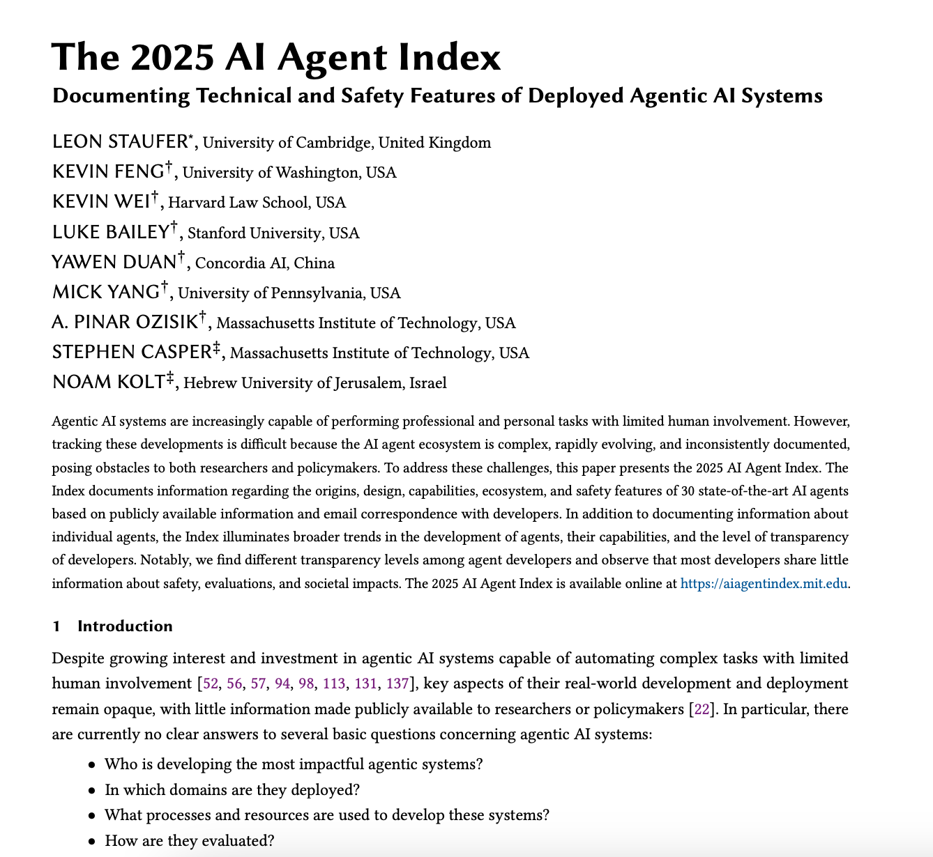 图片[4]-AI Agents的现状与困境：MIT、剑桥、斯坦福等联合发布分析报告-AI Express News