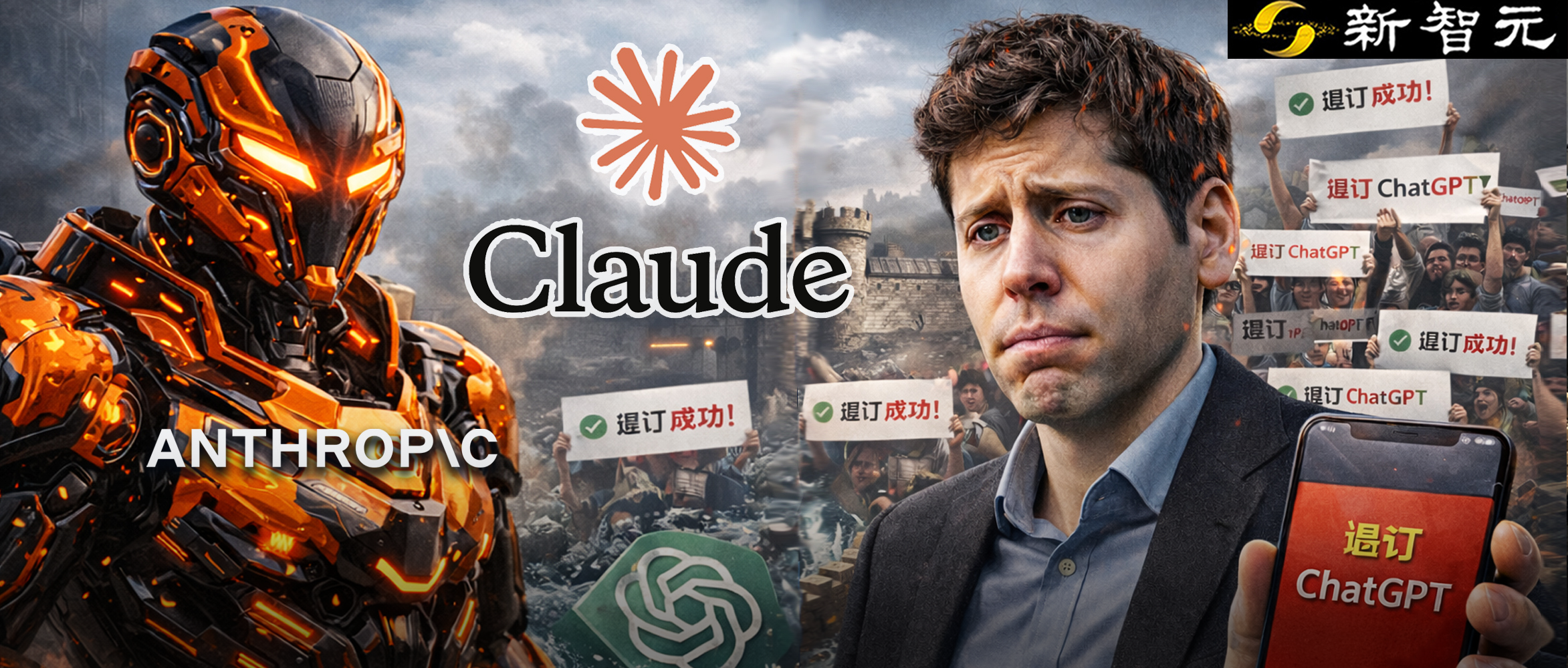 图片[1]-Claude祭出「记忆搬家」，60秒搬空ChatGPT灵魂！70万用户退订OpenAI-AI Express News